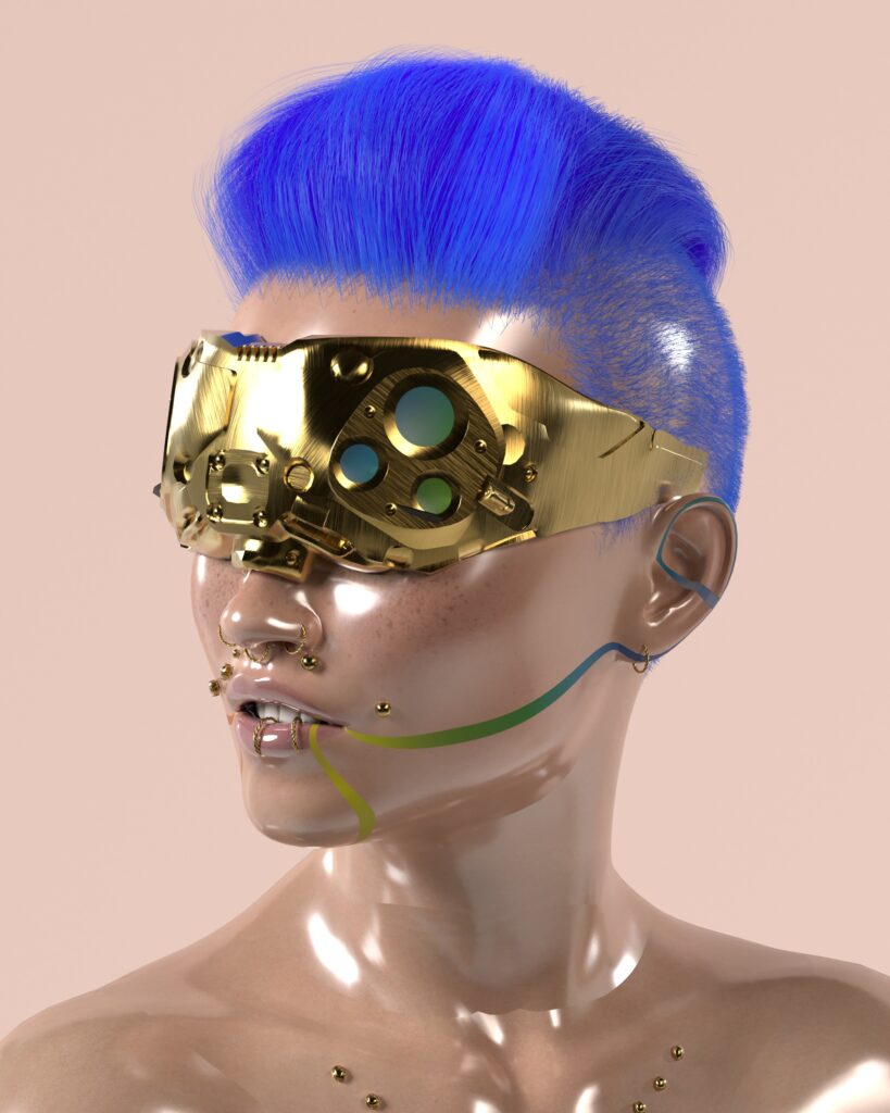 DISTRICT 7 INGAVERSE EYEBRANDIT 3D ARTIST 3D ART 3D DESIGN