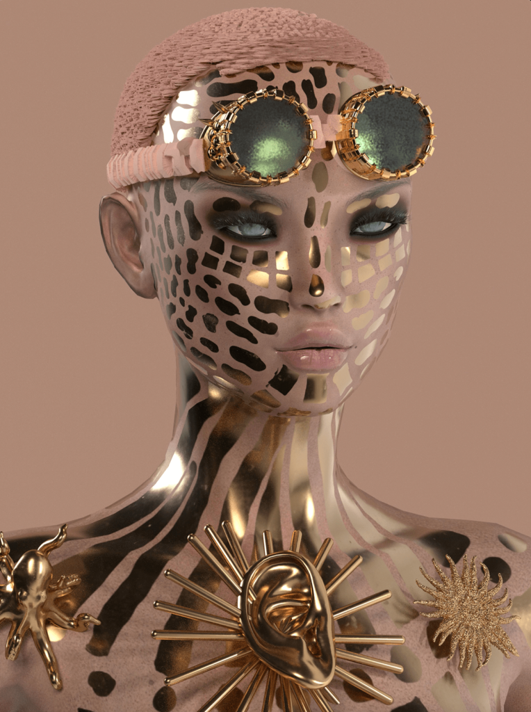 iOX 3D Character Design by Inga Brel - 3D Artist