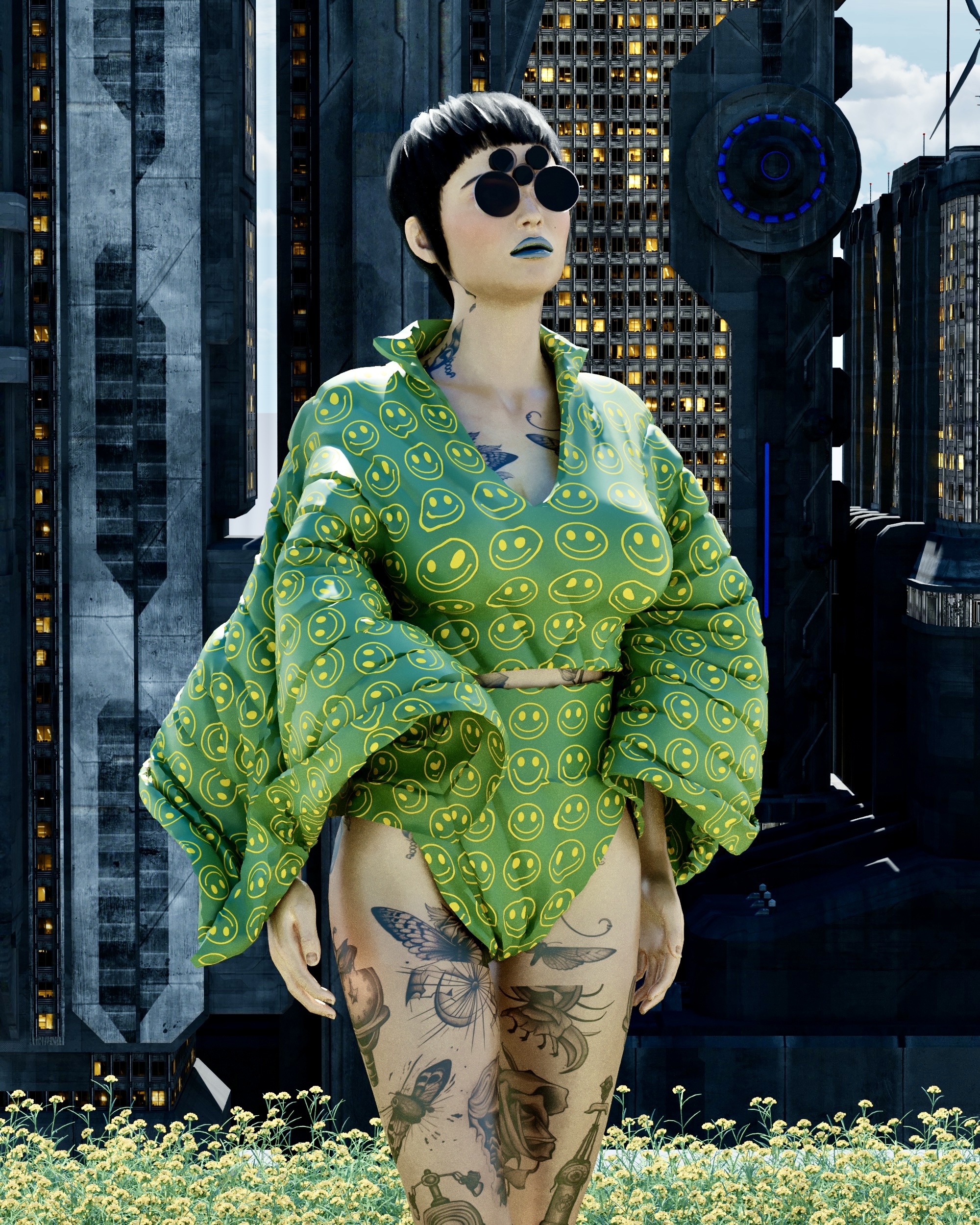 Inga Brel - 3D Fashion Design - 3D Artist - Cinema 4D