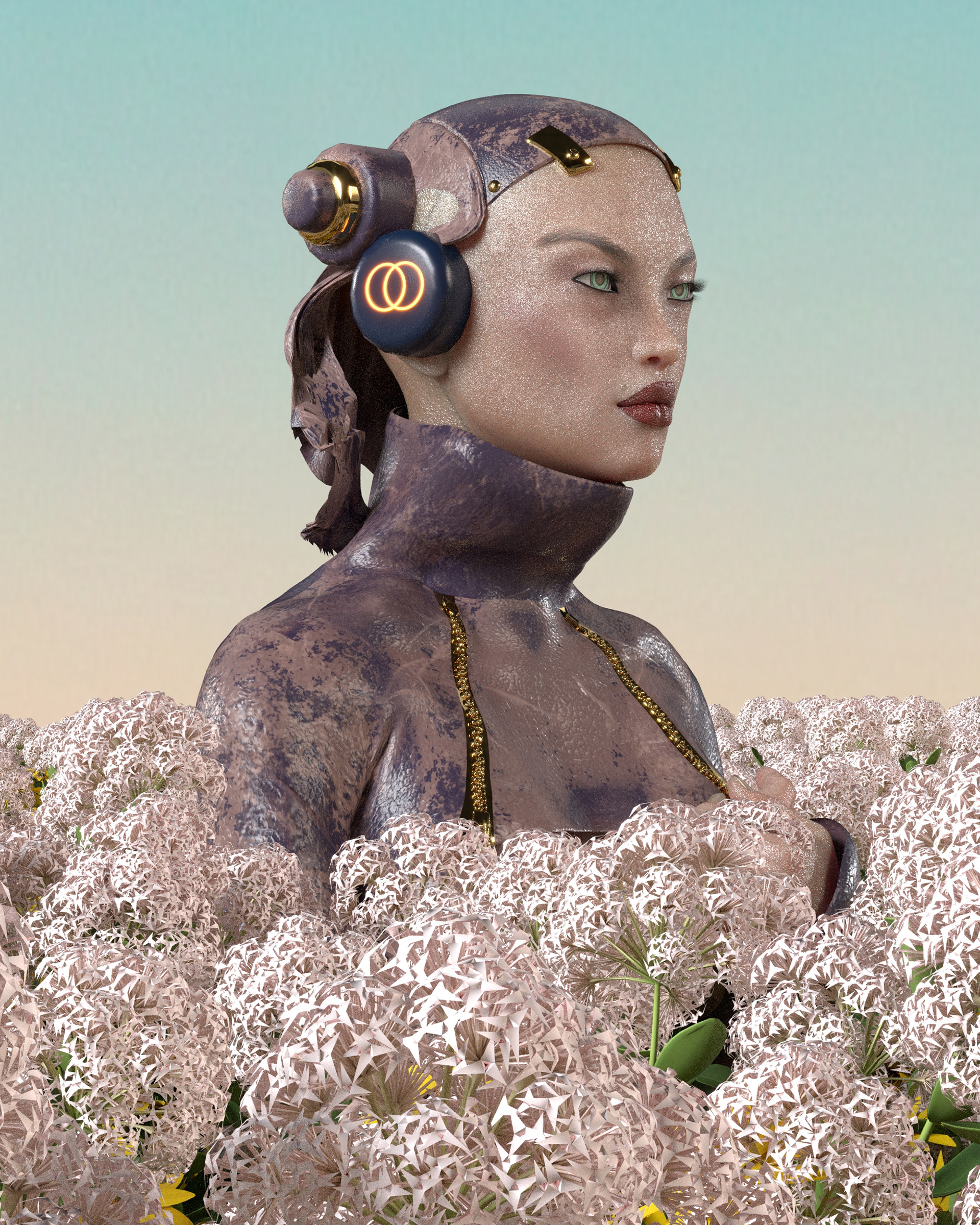 Field of Fashion - 3D Art by Inga Brel